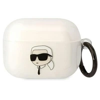 Karl Lagerfeld KLAPHNIKTCT AirPods Pro dėklas permatomas Karl`s Head