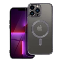 ELECTRO MAG COVER dėklas telefonui, skirtas iPhone 13 Pro Max, juodas, su MagSafe