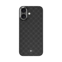 Benks Magnetic Armor Air Armor Grid Kevlar dėklas metaliniu rėmeliu 600D (B067) iPhone 17 juodas