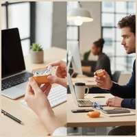 Uniq Veren deklas AirPods Pro 3 - oranzinis