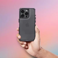 MATRIX CLEAR dėklas telefonui IPHONE 14 juodas