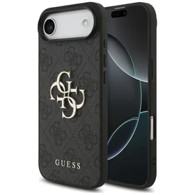 Guess 4G Didelio Logotipo Dėklas telefonui iPhone 17 Air - juoda
