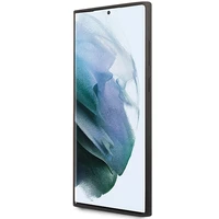 Karl Lagerfeld Silikoninis Ikonik dėklas telefonui Samsung Galaxy S24 Ultra - juodas