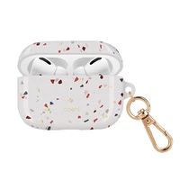 Uniq Coehl Terrazzo AirPods Pro dėklas baltos spalvos/natūraliai baltos spalvos