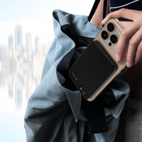 Blavec Išorinė baterija 5000mAh BJ-04 Itin Plona 7,8mm - Type C - 22,5W magnetinė Magsafe 3 in 1 (PBBJ04-MC5B) juoda stiklas