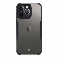 Tactical Quantum Stealth Dėklas for Apple iPhone 13 Pro Skaidrus/Juodas