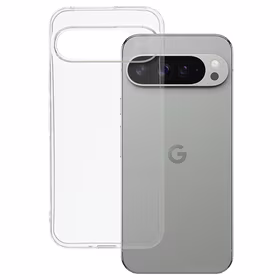 Itin plonas 1mm dėklas telefonui Google Pixel 9 Pro XL permatomas