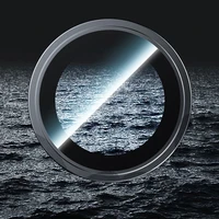 Benks Grūdintas stiklas Glass Warrior metalinis objektyvo apsauginis stiklas kamerai Iphone 17 (lęšio 2 vnt.) juodas