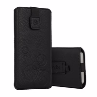 WONDER Deko dėklas (Dydis XXL) Samsung S25 Ultra/S24 Ultra/M35/M23/A16 5G/Xiaomi Redmi 14C juodas