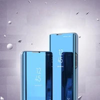 Dėklas telefonui Clear View Xiaomi Redmi K40 Pro+ / K40 Pro / K40 / Poco F3 - mėlynas