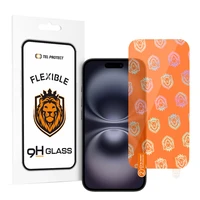 Tel Protect Best Flexible Hybrid grūdintas stiklas Iphone 16 Plus