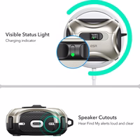 ESR Cyber FlickLock MagSafe deklas AirPods Pro 3 - Sidabrinis