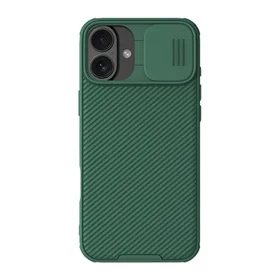 Nillkin CamShield Pro iPhone 16 Plus dėklas (žalias)