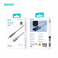 BWOO AUX Laidas Lightning to 3.5mm Jack audio AUX073