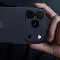 Benks grūdintas stiklas Glass Warrior Lens Protector kamerai iPhone 17 Pro/17 Pro Max (3 lęšiai) mėlynas