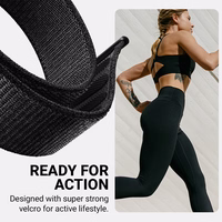 Crong Nylon - Sport Band for Apple Watch 44/45/46/49 mm (vidurnakčio Run)