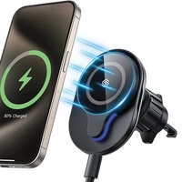 SODI C50 besisukantis ventiliacijos laikiklis 15W su MagSafe C50 - juodas