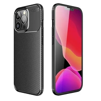 Dėklas telefonui CARBON PREMIUM IPHONE 14 Pro - juodas