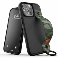 Adidas OR Dėklas telefonui su rankena iPhone 13 Pro /13 6.1" juodas-žalias/juodas-žalias 47111