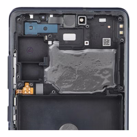 Rinkinys LCD ekranas SAMSUNG S20 FE 4G 5G GH82-24219A mėlynas