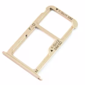 SIM kortelės laikiklis Huawei Mate 9 (Dual) Gold originalus (service pack)