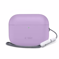 Tech-Protect silikoninis dėklas AirPods Pro 3 violetinis