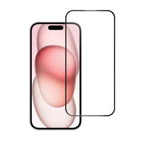 Apsauginis stiklas Blue Star - APP IPHONE 15/16 5D pilna danga - juodas