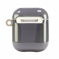 Audi IML geometrinis raštas dėklas AirPods 1 / 2 - pilkas