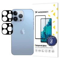 Wozinsky pilnas kameros stiklas iPhone 17 Air, rinkinys 2 - juodas