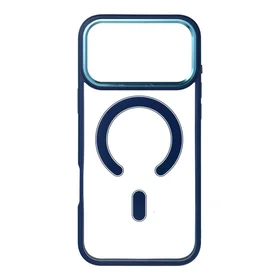 COLOR EDGE MAG COVER magnetinis dėklas telefonui, suderinamas su MagSafe, skirtas IPHONE 17 Pro Max, tamsiai mėlynas