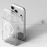 Ringke Fusion Magnetinis MagSafe dėklas iPhone 17 Pro Max telefonui – matinė apdaila