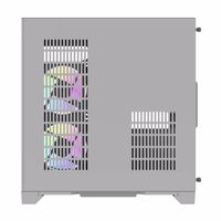 Darflash FT350 kompiuterio korpusas + 5 aRGB ventiliatoriai (baltas)