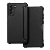 Dėklas telefonui RAZOR Book SAMSUNG S21 FE juodas