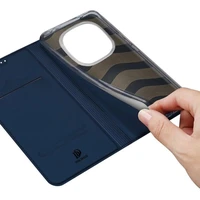 Dėklas Dux Ducis Skin Pro Xiaomi Redmi Note 14 Pro Plus 5G tamsiai mėlynas