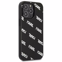 Karl Lagerfeld Allover dėklas telefonui iPhone 13 Pro / iPhone 13 - juodas
