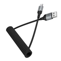 Kabelis USB A į Micro USB Hoco 2,4A 1,5 m X121 juodas