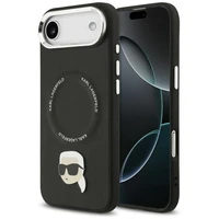 Karl Lagerfeld Karl Pin Magnetinis dėklas telefonui iPhone Air - Juodas