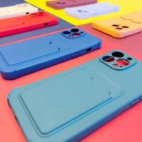Kortelių šarvuotas dėklas telefonui Xiaomi Redmi 10X 4G / Xiaomi Redmi Note 9, silikoninis oro pagalvės tipo dėklas su kortelių laikikliu, juodas