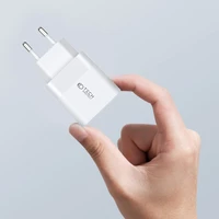 "Tech-Protect C20W" įkroviklis 2x USB-C PD 20W - juodas