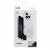 Uniq Air Fender dėklas telefonui iPhone 16 Pro - skaidrus