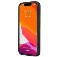 Guess GUHCP13SPSASBGR iPhone 13 mini 5.4" pilkas/pilkas Saffiano Dirželis