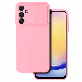 Camshield Soft dėklas telefonui Samsung Galaxy A25 5G šviesiai rožinis