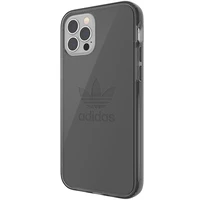 Adidas OR Apsauginis skaidrus dėklas iPhone 12 / iPhone 12 Pro - juodas
