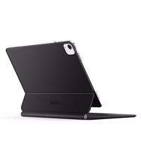 Tech-Protect Smartcase Magnetinis su klaviatūra iPad Air 10.9” 2020 / 2022 / iPad Air 11” 2024 / 2025 - Juodas