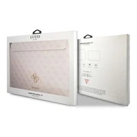 Guess Sleeve GUCS13G4GFPI 13" rožinis 4G Big Logo dėklas