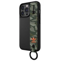 Adidas OR Dėklas telefonui su rankena iPhone 13 Pro /13 6.1" juodas-žalias/juodas-žalias 47111
