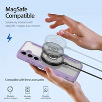 Dėklas Dux Ducis Skin X Pro skirtas Samsung S931 S25 violetinis