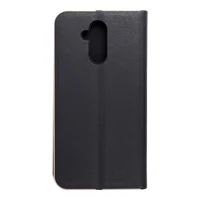 LUNA Book Gold dėklas telefonui HUAWEI Mate 20 Lite juodas