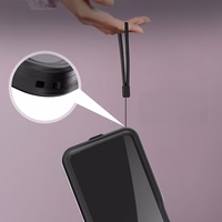 Dėklas atsparus vandeniui SHELLBOX A16 SAMSUNG A16 - juodas (m)