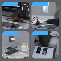 Dudao A27 Max 35W GaN sieninis įkroviklis - juodas